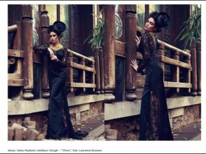 GEMY MAALOUF - A new photoshoot of the Spidery lace